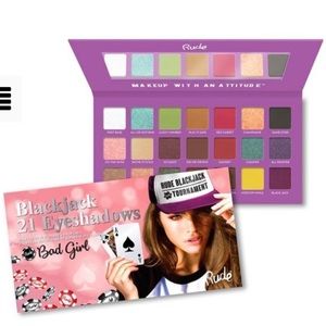 Blackjack 21 Eyeshadows - Bad Girl by Rude Cosmetics.
